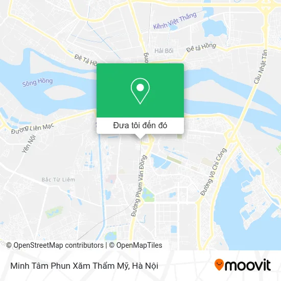 Bản đồ Minh Tâm Phun Xăm Thẩm Mỹ