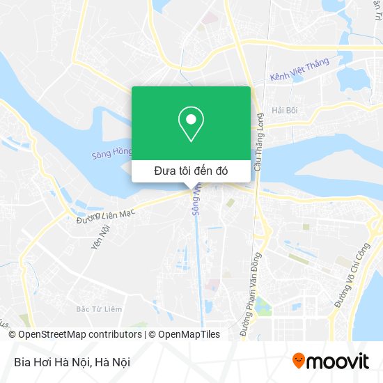 Bản đồ Bia Hơi Hà Nội