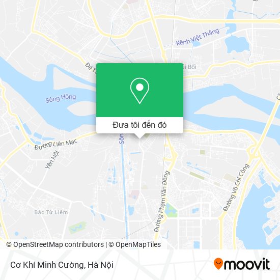 Bản đồ Cơ Khí Minh Cường