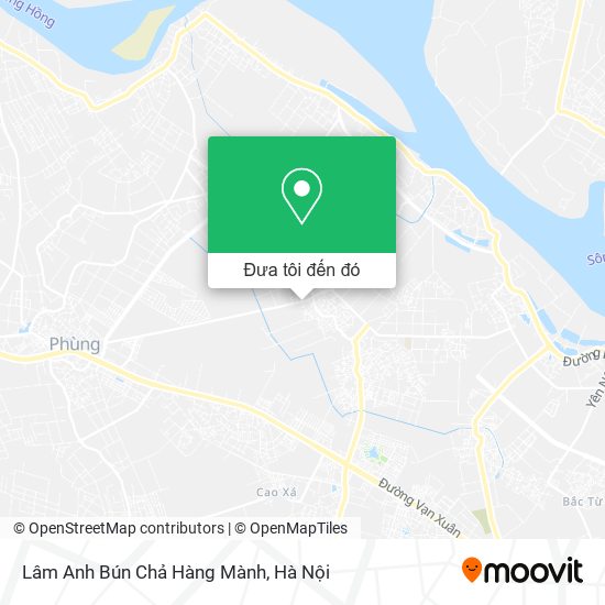 Bản đồ Lâm Anh Bún Chả Hàng Mành