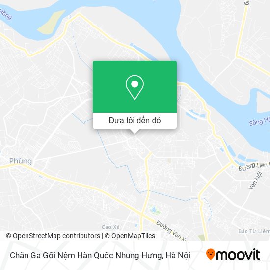 Bản đồ Chăn Ga Gối Nệm Hàn Quốc Nhung Hưng