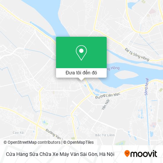 Bản đồ Cửa Hàng Sửa Chữa Xe Máy Vân Sài Gòn