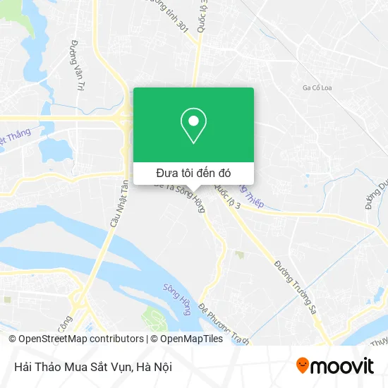 Bản đồ Hải Thảo Mua Sắt Vụn