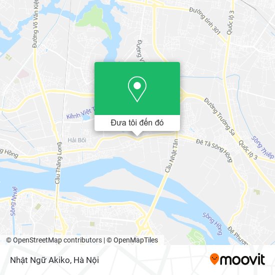 Bản đồ Nhật Ngữ Akiko