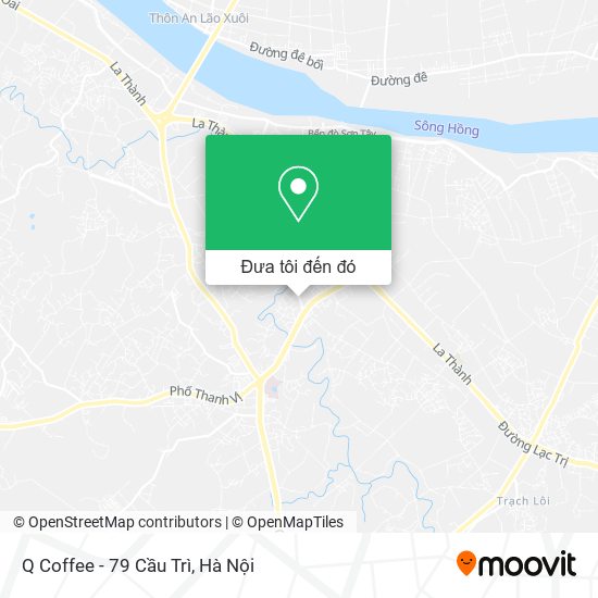 Bản đồ Q Coffee - 79 Cầu Trì