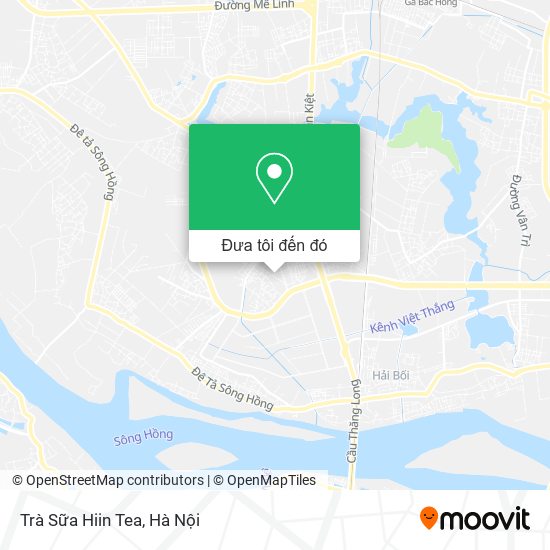 Bản đồ Trà Sữa Hiin Tea