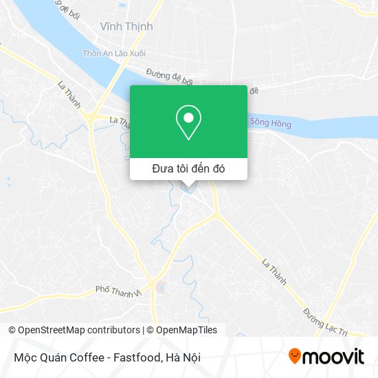 Bản đồ Mộc Quán Coffee - Fastfood
