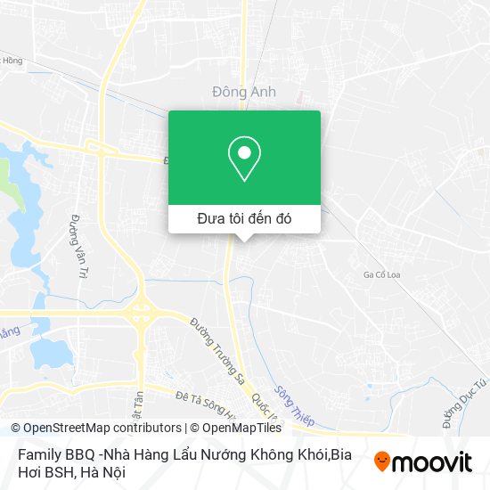 Bản đồ Family BBQ -Nhà Hàng Lẩu Nướng Không Khói,Bia Hơi BSH