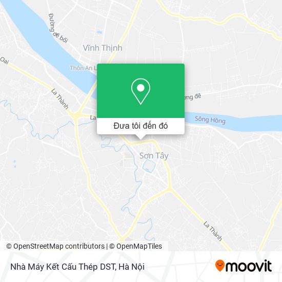 Bản đồ Nhà Máy Kết Cấu Thép DST