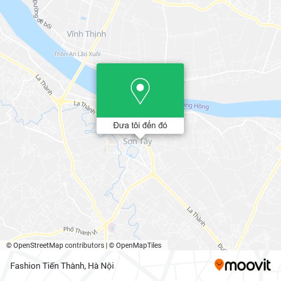 Bản đồ Fashion Tiến Thành