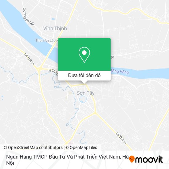 Bản đồ Ngân Hàng TMCP Đầu Tư Và Phát Triển Việt Nam