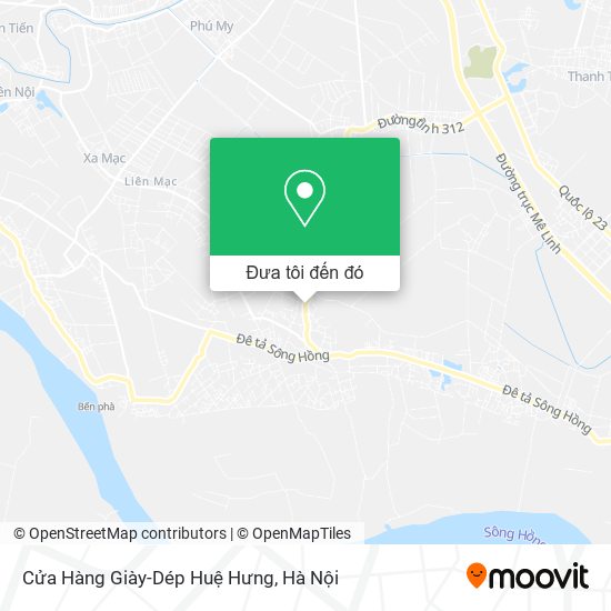 Bản đồ Cửa Hàng Giày-Dép Huệ Hưng