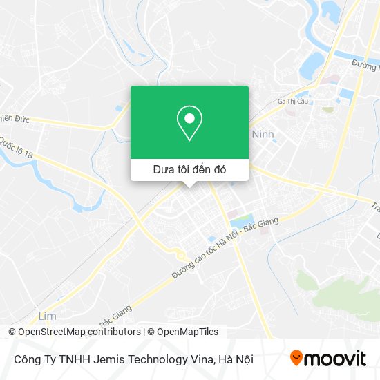 Bản đồ Công Ty TNHH Jemis Technology Vina