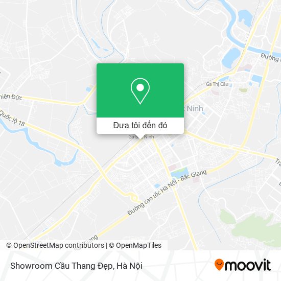 Bản đồ Showroom Cầu Thang Đẹp