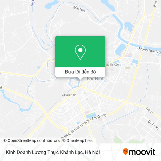 Bản đồ Kinh Doanh Lương Thực Khánh Lạc