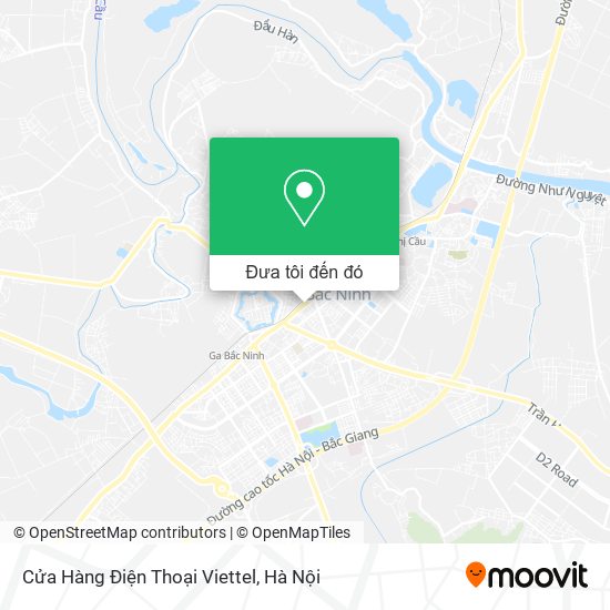 Bản đồ Cửa Hàng Điện Thoại Viettel