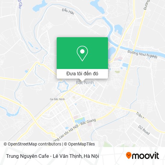 Bản đồ Trung Nguyên Cafe - Lê Văn Thịnh
