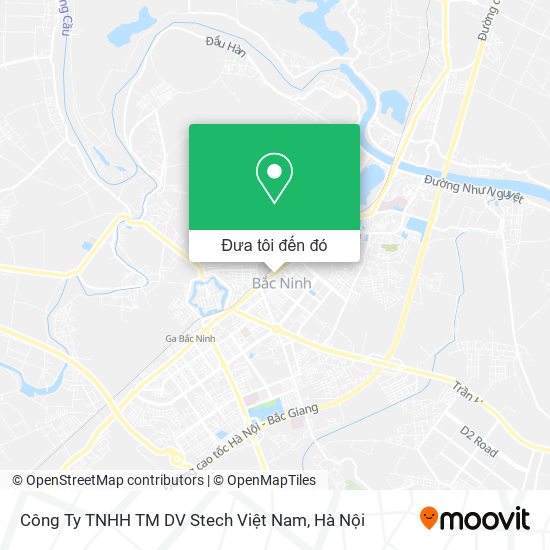 Bản đồ Công Ty TNHH TM DV Stech Việt Nam