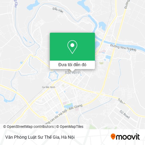 Bản đồ Văn Phòng Luật Sư Thế Gia