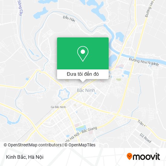 Bản đồ Kinh Bắc
