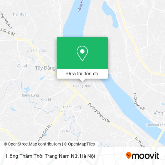Bản đồ Hồng Thắm Thời Trang Nam Nữ