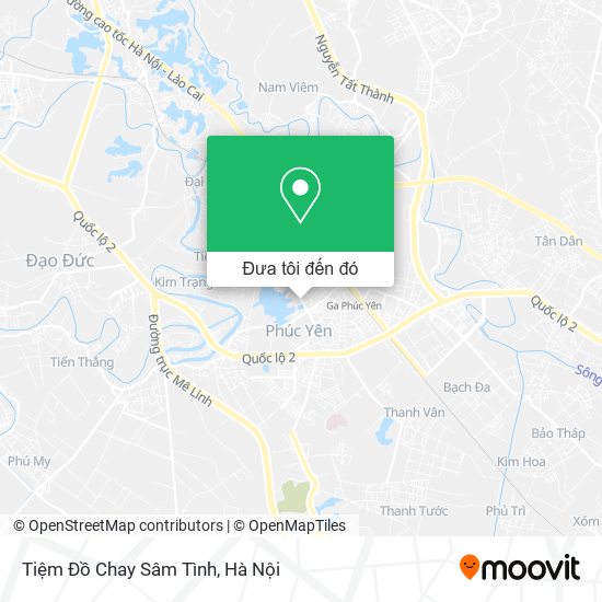 Bản đồ Tiệm Đồ Chay Sâm Tình