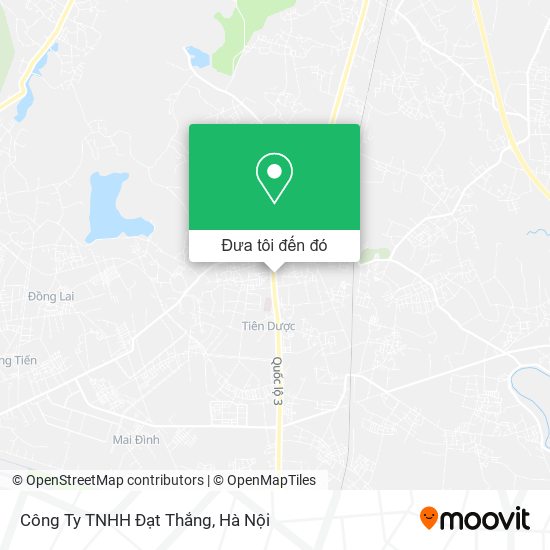 Bản đồ Công Ty TNHH Đạt Thắng