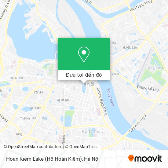 Bản đồ Hoan Kiem Lake (Hồ Hoàn Kiếm)
