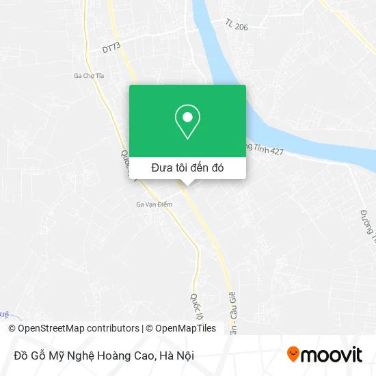 Bản đồ Đồ Gỗ Mỹ Nghệ Hoàng Cao