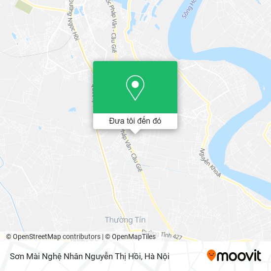 Bản đồ Sơn Mài Nghệ Nhân Nguyễn Thị Hồi