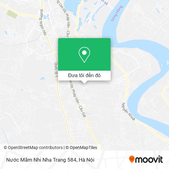 Bản đồ Nước Mắm Nhi Nha Trang 584