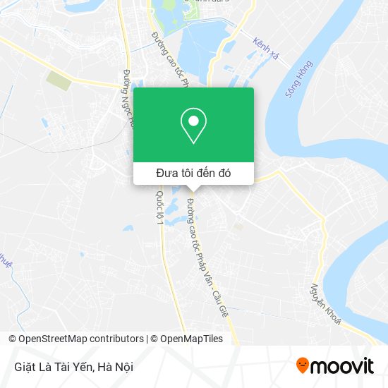 Bản đồ Giặt Là Tài Yến