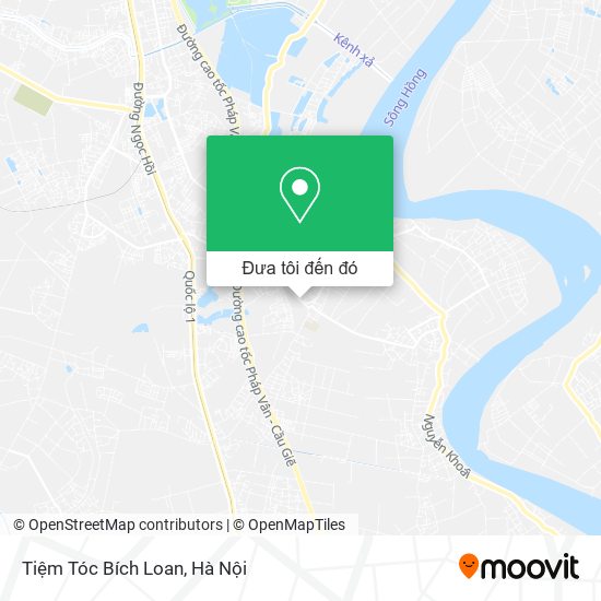Bản đồ Tiệm Tóc Bích Loan