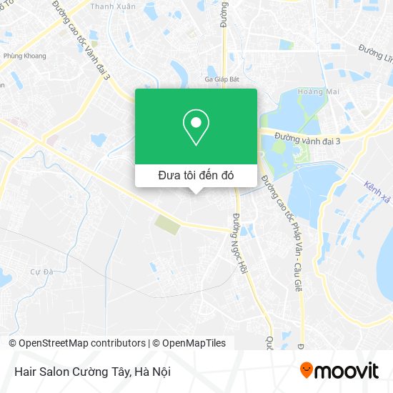 Bản đồ Hair Salon Cường Tây