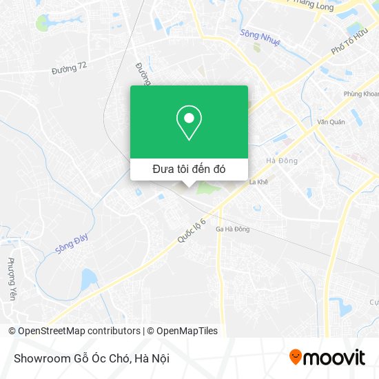 Bản đồ Showroom Gỗ Óc Chó