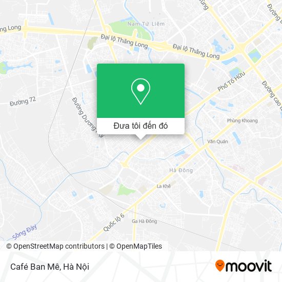 Bản đồ Café Ban Mê