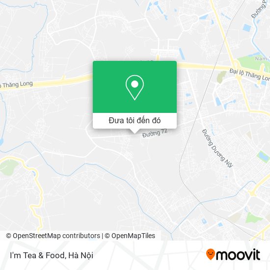 Bản đồ I'm Tea & Food