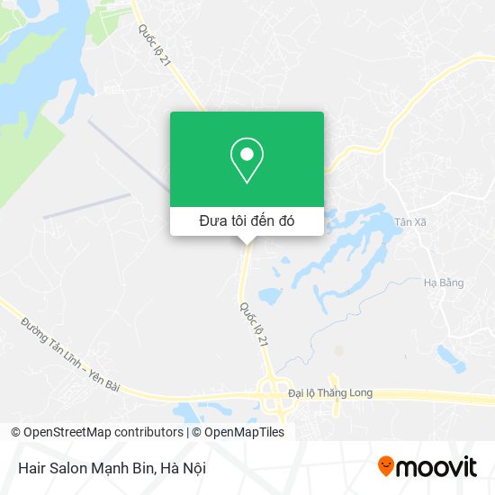 Bản đồ Hair Salon Mạnh Bin
