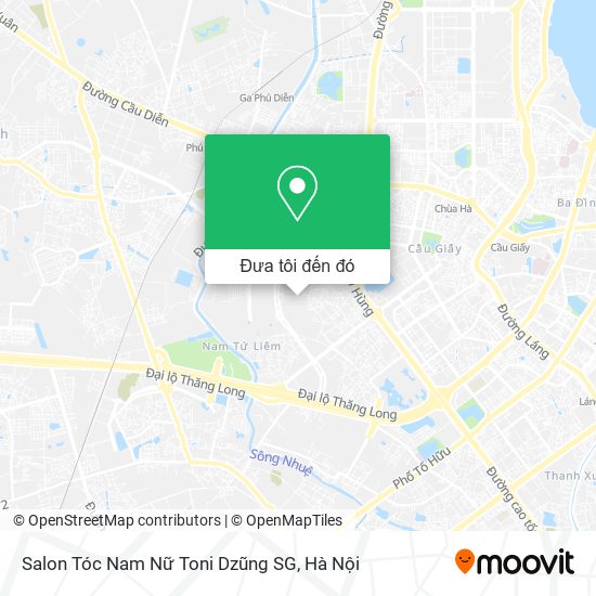 Bản đồ Salon Tóc Nam Nữ Toni Dzũng SG