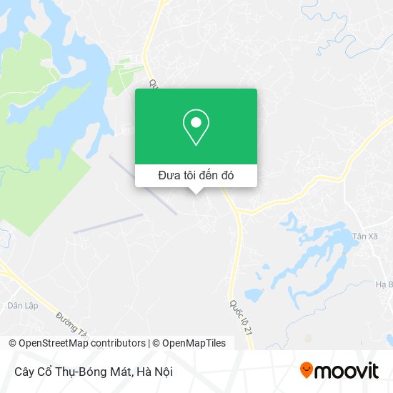 Bản đồ Cây Cổ Thụ-Bóng Mát