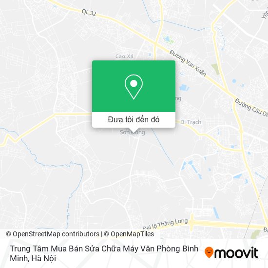 Bản đồ Trung Tâm Mua Bán Sửa Chữa Máy Văn Phòng Bình Minh