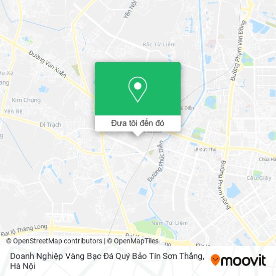 Bản đồ Doanh Nghiệp Vàng Bạc Đá Quý Bảo Tín Sơn Thắng