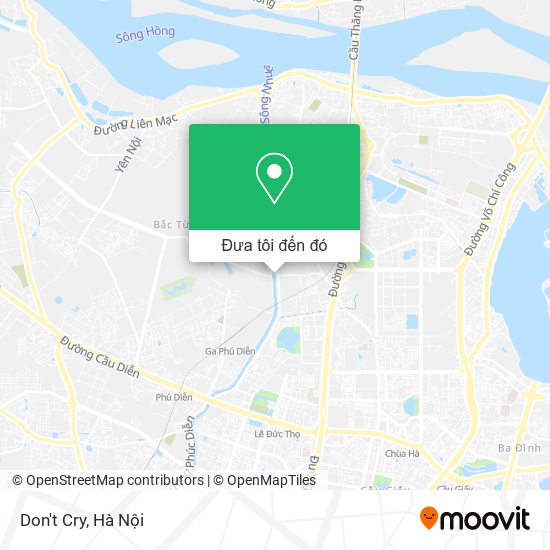 Bản đồ Don't Cry