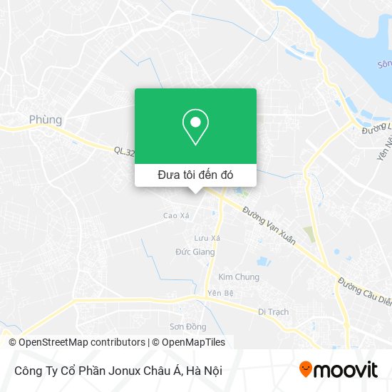 Bản đồ Công Ty Cổ Phần Jonux Châu Á
