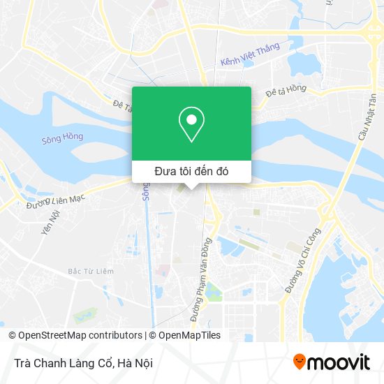 Bản đồ Trà Chanh Làng Cổ