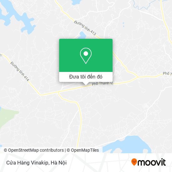 Bản đồ Cửa Hàng Vinakip