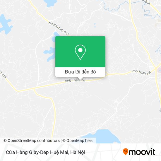 Bản đồ Cửa Hàng Giày-Dép Huệ Mai