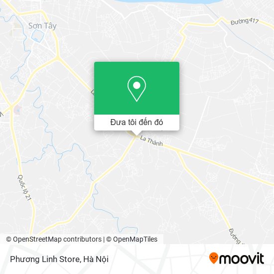 Bản đồ Phương Linh Store