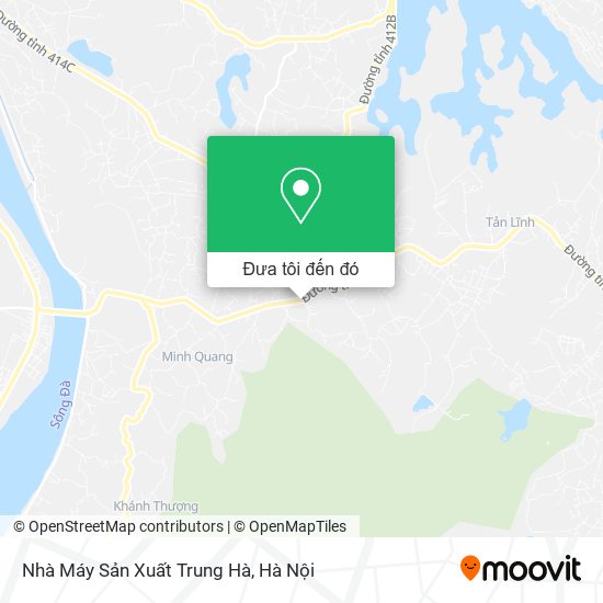 Bản đồ Nhà Máy Sản Xuất Trung Hà