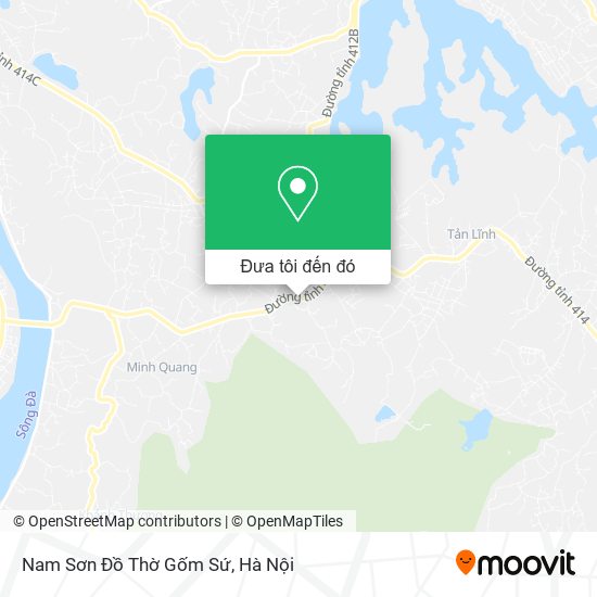 Bản đồ Nam Sơn Đồ Thờ Gốm Sứ
